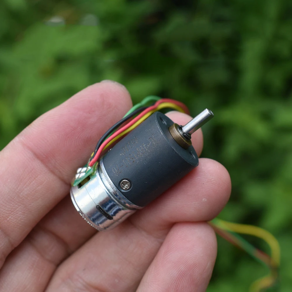 Micro 16mm Third stage planetary Stepping Gear Motor DC 5-6V Slow Speed Large Torque All Metal Gearbox for Robot