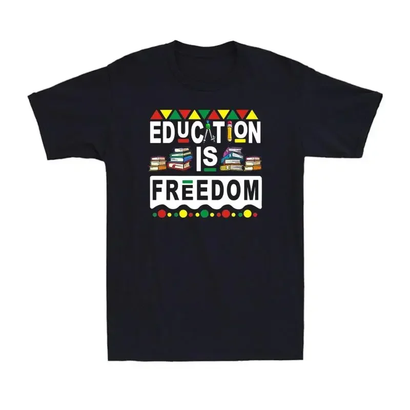 La educación es libertad, camiseta divertida del mes de la historia negra para profesores