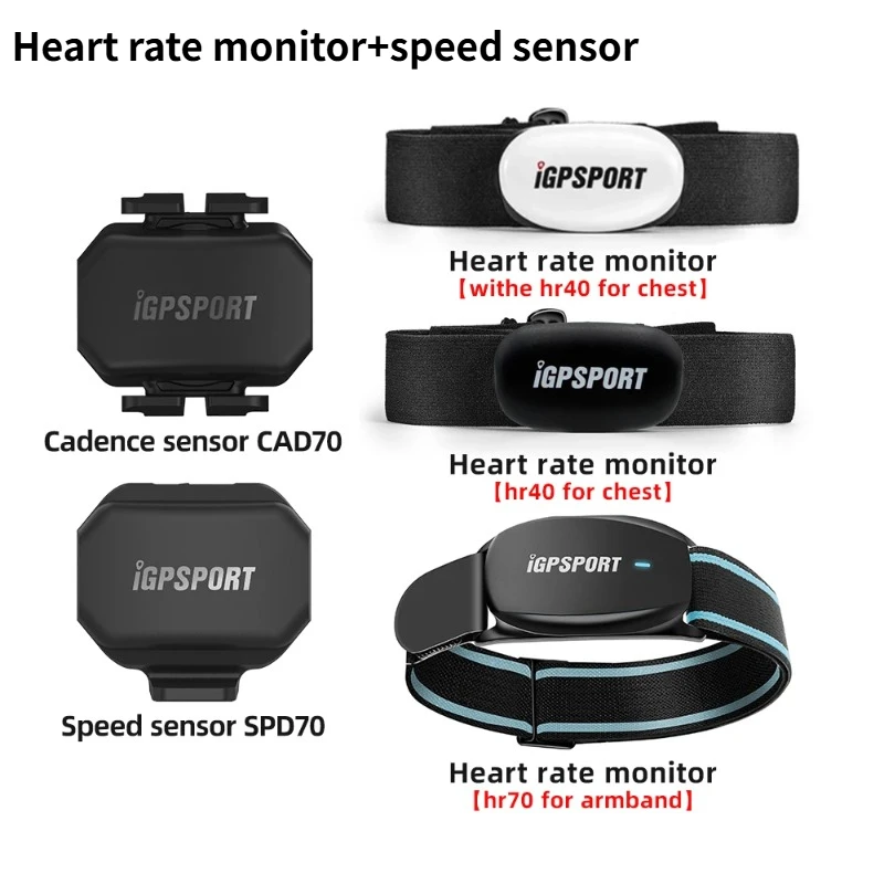 IGPSPORT HR40 Arm Heart Rate Speed Sensor Wireless Health Fitness Smart Bicycle Heart Rate Monitor Hand Strap Bluetooth ANT+