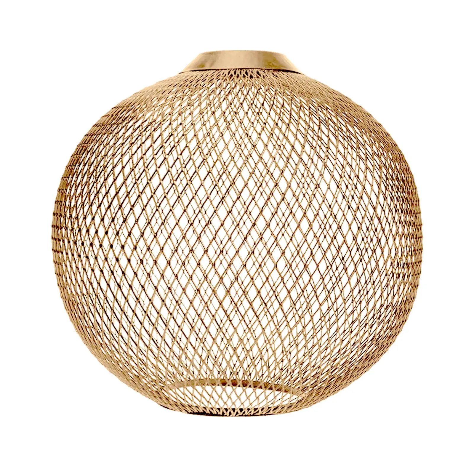 Paralume Luce Copertura in rattan Paralume per lampada a sospensione Plafoniera Lampada a sospensione Decorazione domestica Paralume per lampadario