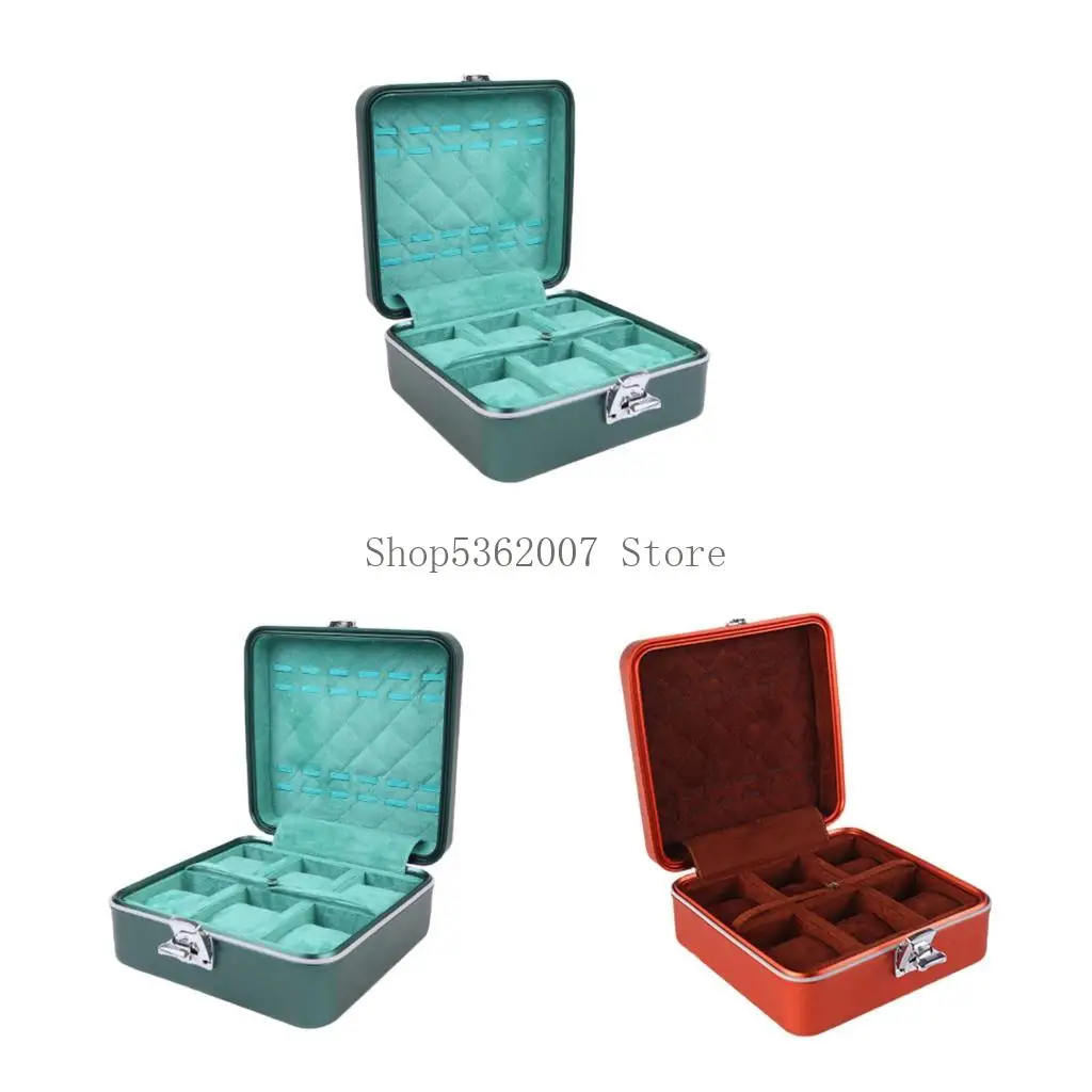 

Watch Organizers Case with Secure Lock and Soft Lining for Stylish Watch Keep 40JB