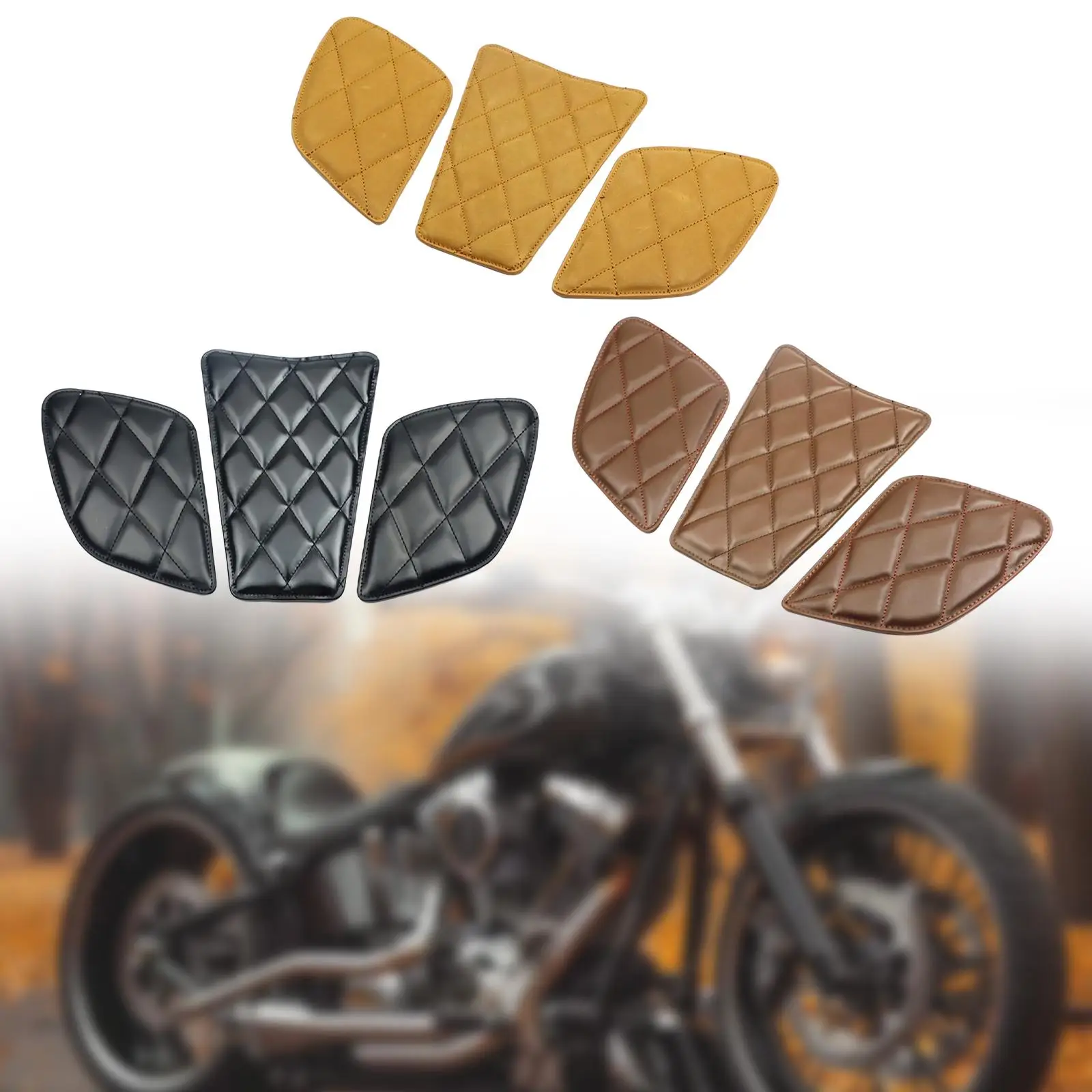 

Наклейка на бензобак мотоцикла, защитная наклейка от царапин, из искусственной кожи PU.