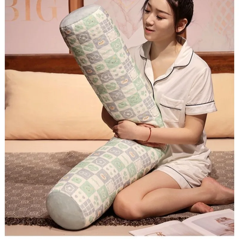 2025 New Long Column Pillow Side Sleeper Is Removable and Washable Soft and Comfortable Printed Pillow Breathable Cushion