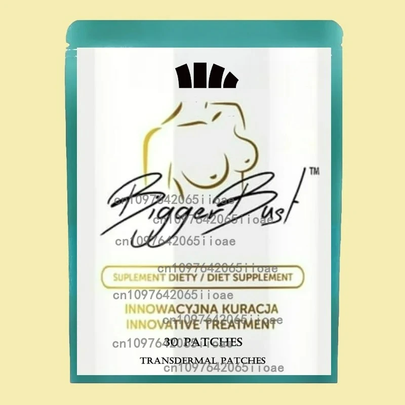

30 пластырей для женщин, прозрачные пластыри для увеличения бюста, естественная формула, увеличение размера груди и прочность