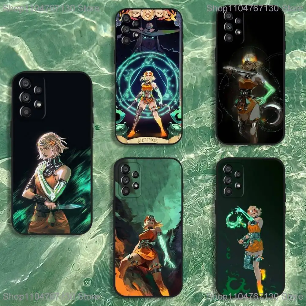 

Game H-Hades 2 Melinoe Phone Case For Samsung Galaxy A20,A21s,A22,A31,A32,A52,A53,A72,73,A80 Soft Black Cover