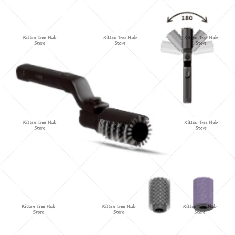 Heavy-Duty Electric Grill Brush - Efficiently Cleans Stubborn Oil Stains on BBQ Grates