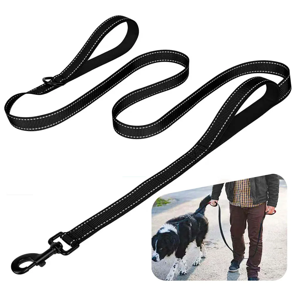

Double Strap for Dogs Hands Free Leash Dog Long Leash for Pet Puppy Accessories Dog Walking For Training Control
