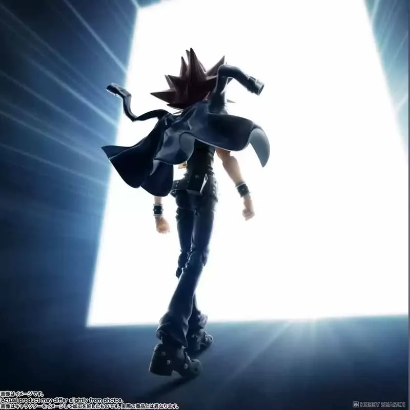 متوفر في المخزون بانداي الأصلي SHF أنيمي الشكل يو غي أوه! ألعاب شخصيات الرسوم المتحركة يامي يوجي للأولاد/الفتيات/الأطفال/هدية عيد الميلاد