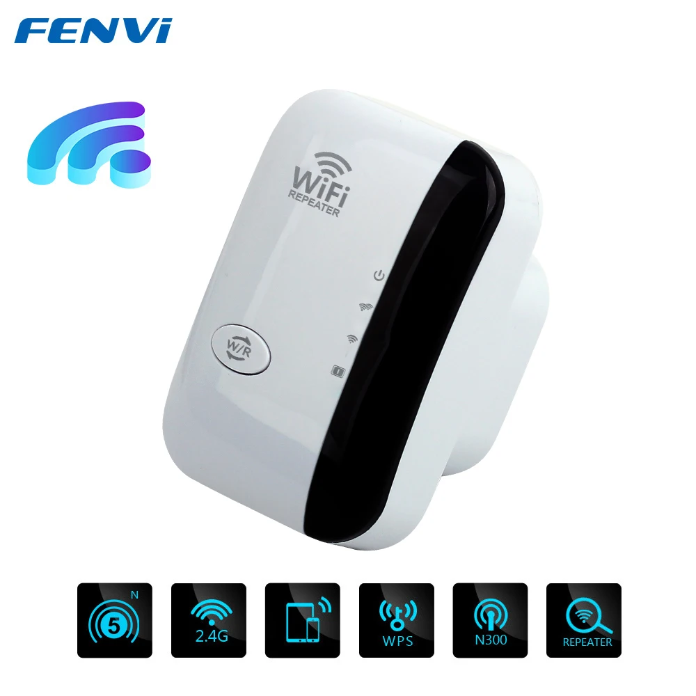 300Mbps WiFi Repeater Wireless Expander Access Point WIFI Router 802.11N/B Signal WiFi Boosters Extend Amplifier Repeater Range