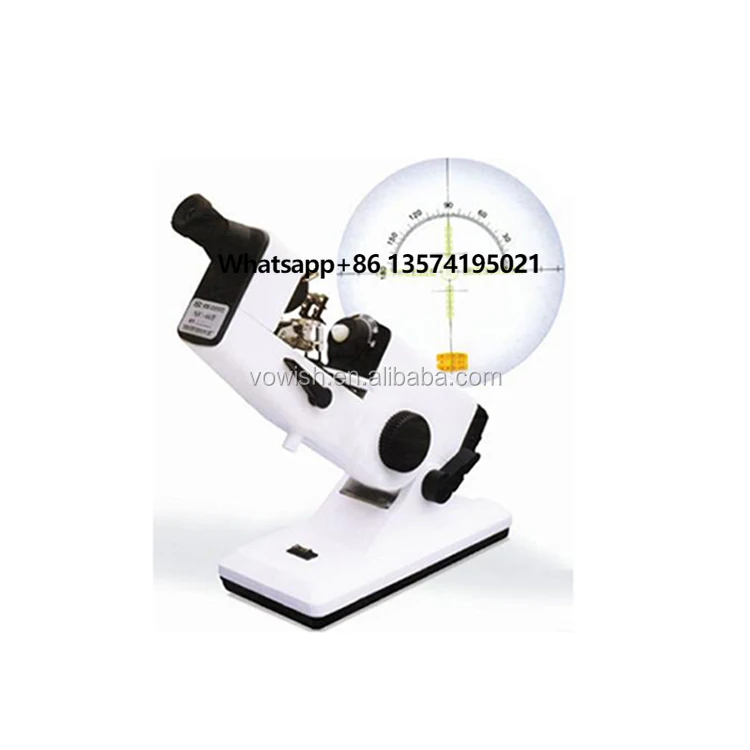 

Manual Lensmeter NJC-6A Internal Reading with Prism Compensation Hand Lensometer