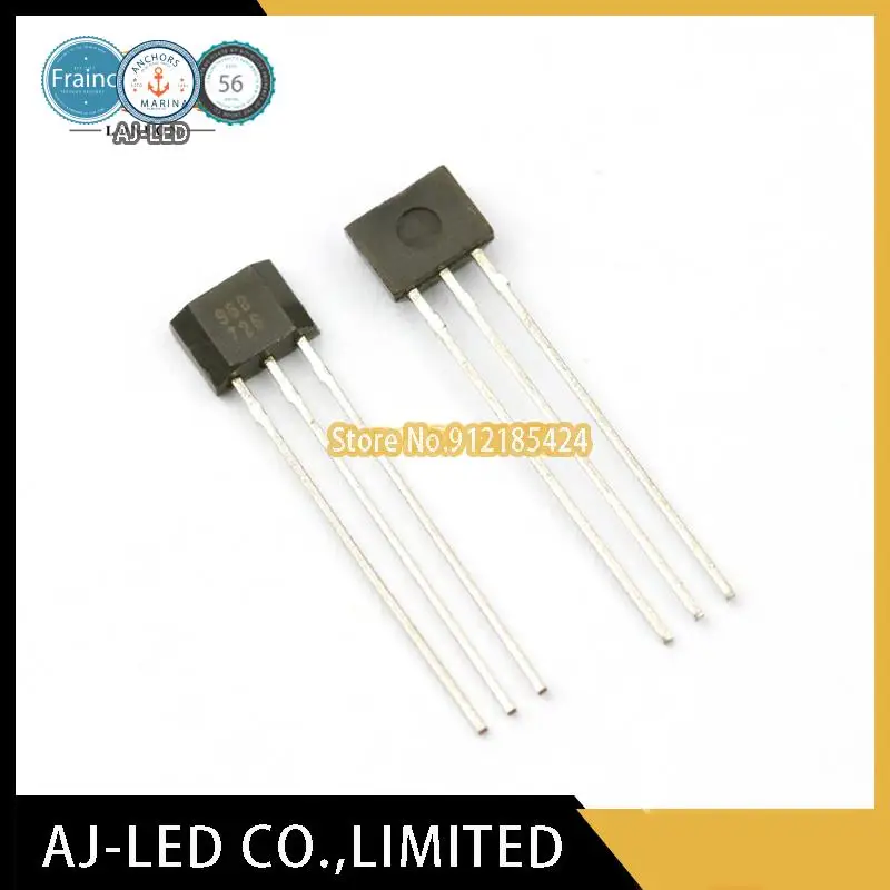 10pcs/lot SS496B linear Hall sensor for rotary encoders, ferromagnetic metal detectors new