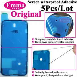 5Pcs Waterproof Sticker for iPhone 13 12 11 Pro Max 14Plus 3M Adhesive LCD Screen Frame Seal Repair Adhesive iphone Acccessories