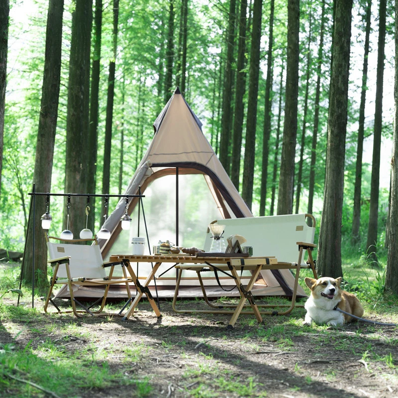 

Lightweight & Luxury Waterproof Breathable Pyramid Camping Tent for Overnight Outdoor Hiking and Backpacking