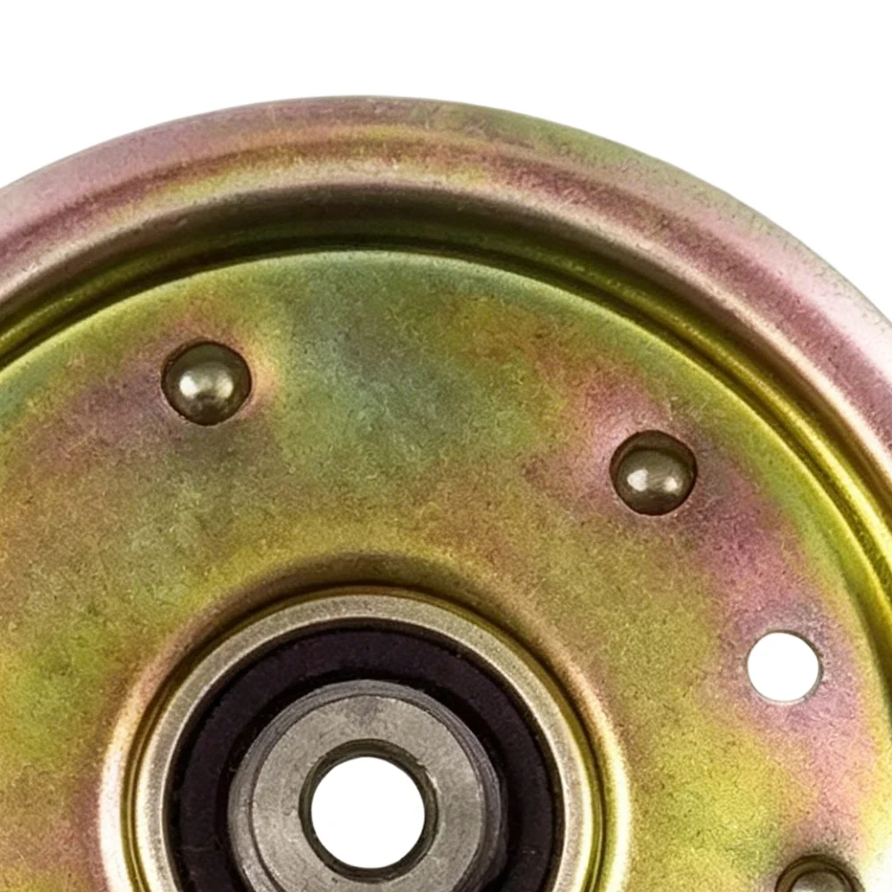 2 Pcs Flat Idler Pulleys For 756-04129B 756-04129C 956-04129 753-08171 Lawn Mower Belt System Repair Parts Yard Maintenance