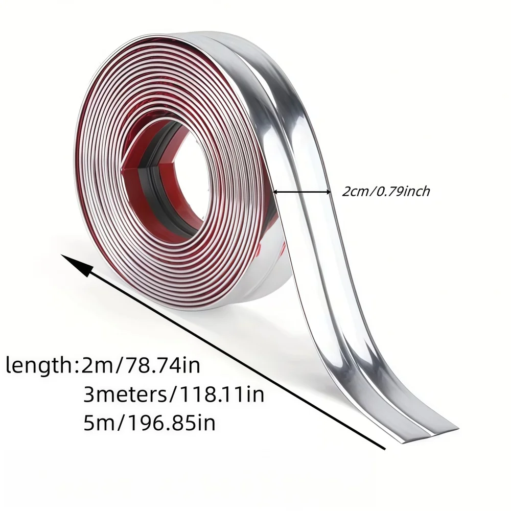 1pc 2m/3meters/5mX2cm Wall Internal External Corner Protector Tape Self Adhesive PVC Table Desk Furniture Edge Guard Strip Soft