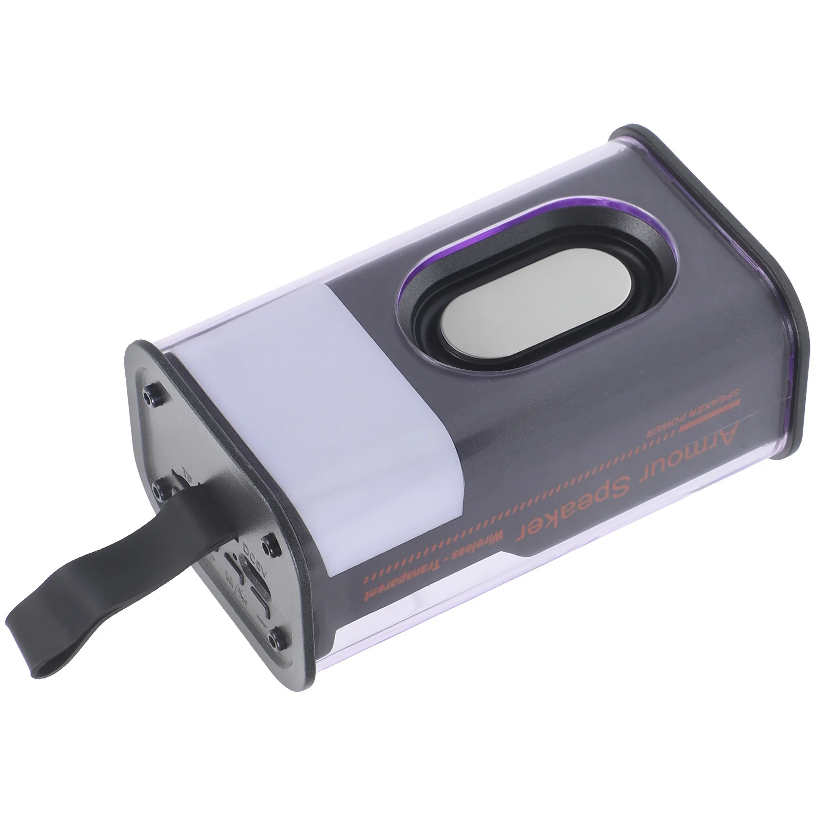 

Portable Speaker With Led Lights, Wireless Stereo Sound For Outdoor Camping Travel, Mini Bass Audio Device For Home