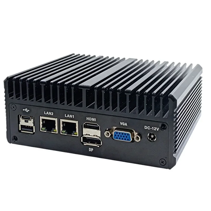 Mini industrial host computer all-aluminum dust-proof industrial computer y