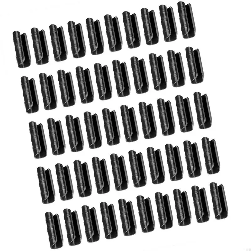 E1PD 50pcs ABS Greenhouse Fasteners Plastic Clips for Shelter Covers Frame