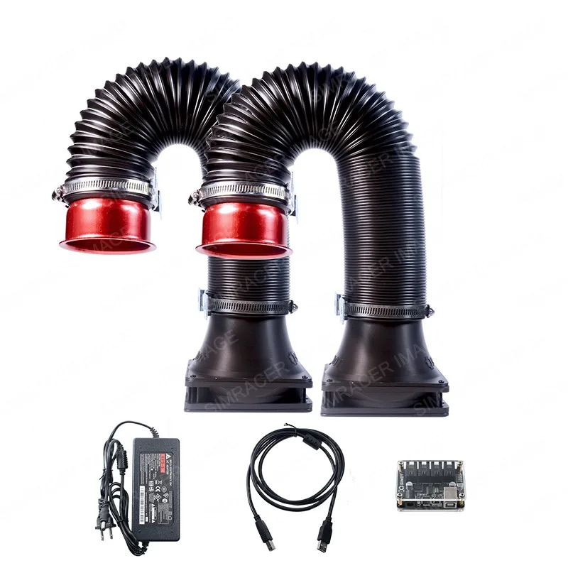 

Silent Wind Simulator for SIMHUB to Adjust the Wind Speed Low Noise for Logitech G29 Thrustmaster T300 for PC Racing Games MOZA