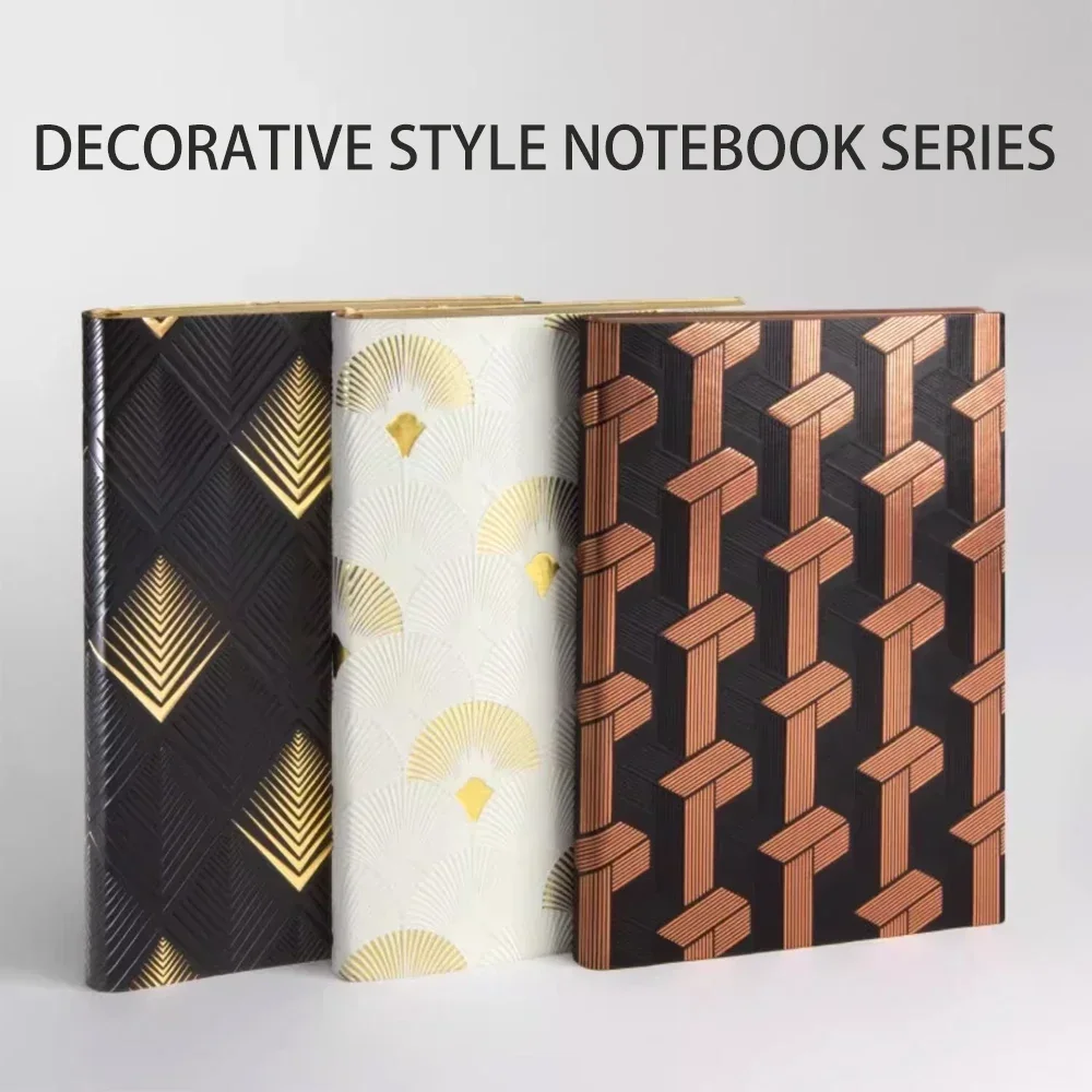 Daycraft A5 Geometric Patterns Notebook Handbooks Minimalist Stationery Exquisite Note Books for Students Office School Supplies