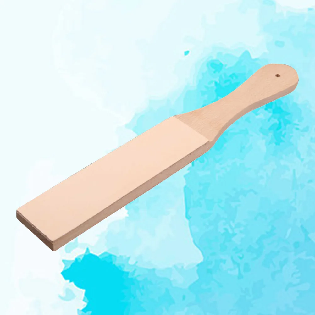 مزدوجة الوجه الزان شحذ ستروب مقبض الحلاقة سكين المطبخ الخشب نحت قطع الحلاقة مبراة ستروب