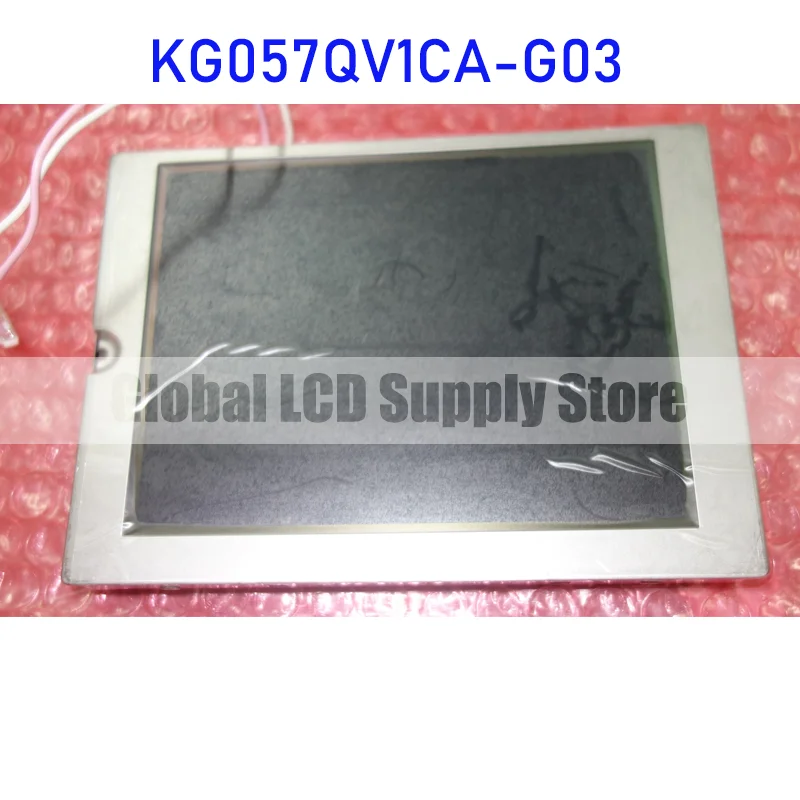 Original LCD Display Screen Painel para Kyocera, KG057QV1CA-G03, novo, 100% testado