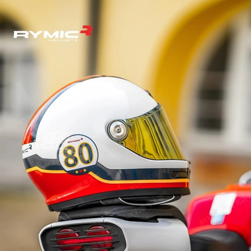 RYMIC Original V80 Helmet Lens Motorcycle Full Helmet Color Visors Helmet Accessories