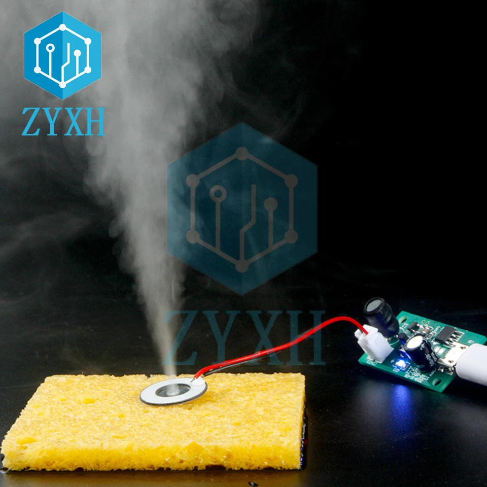 USB نوع C جهاز تنقية الهواء صغير مجموعات ضباب صانع سائق وحدة البخاخة محول البخاخة فيلم لوحة ورقة للمنزل الذكي