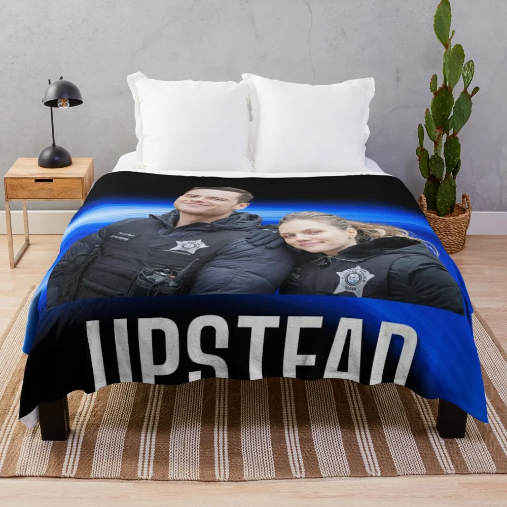 Chicago PD tv show - Upstead - Jay Halstead and Haley Upton Throw Blanket Beach Blankets Sofas Of Decoration Blankets