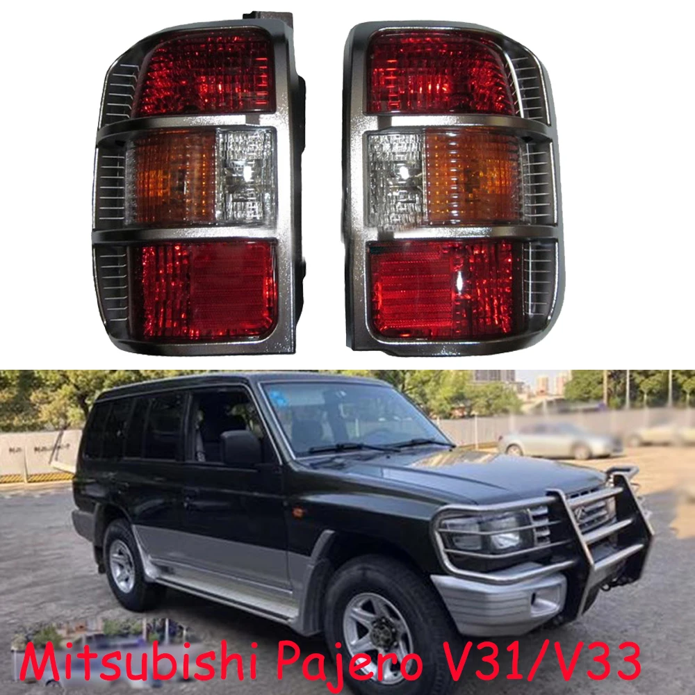 

1pcs car bumper tail light for Mitsubishi Pajero V31 taillight Montero Taillamp for Mitsubishi Pajero V33 fog lamp