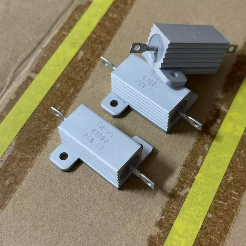 3-10pcs FH-25 imported from Japan 25W 470R FH25-470RJI 5% power aluminum shell resistor