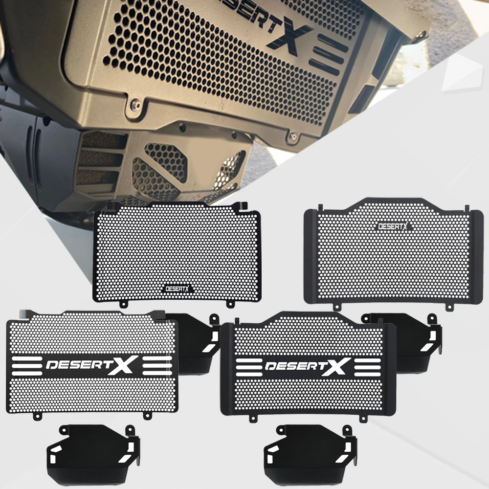 

For Ducati DESERT X Rally DesertX Motorcycle Radiator Grille Guard Cover Protection Engine Guard Protector 2022 2023 2024 2025