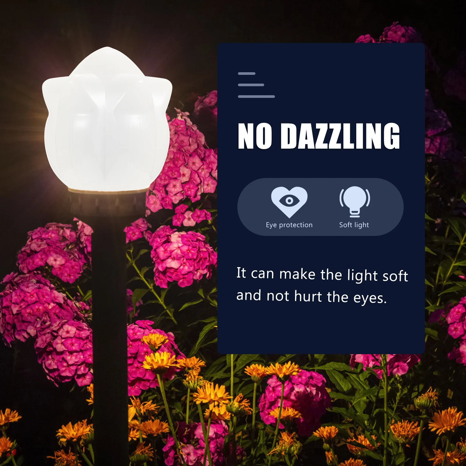 

Lotus Lampshade Light Cover PVC Lotus Shape Lamp Cover Material Warm Lighting Non Glare Home Garden Car Lamp Accessory