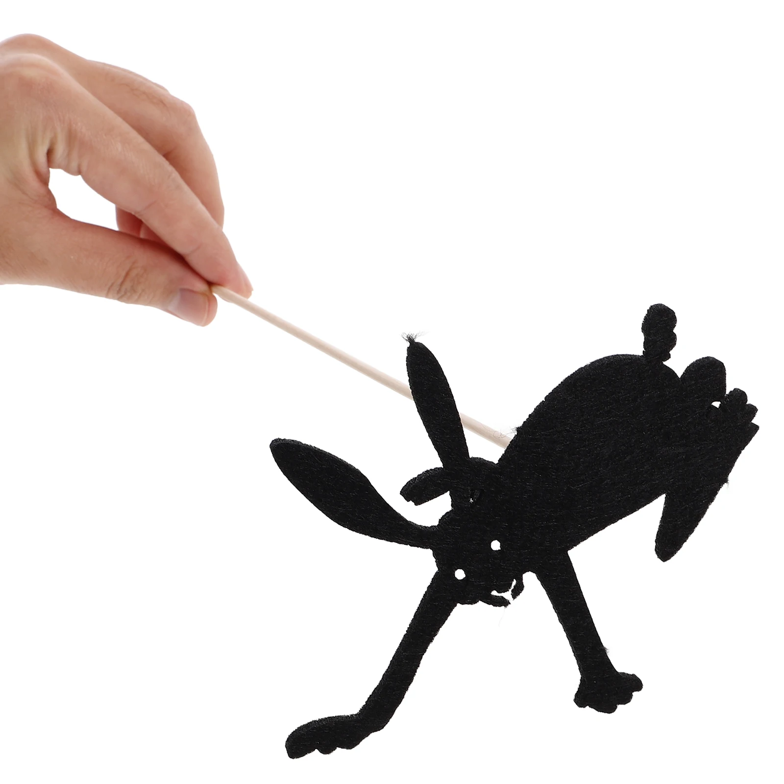 Kit de marionnettes d'ombre à faire soi-même, outils pédagogiques pour scène d'ombre, boîtes pour bébé, lettres, décorations de carnaval d'halloween, artisanat fait à la main pour enfants