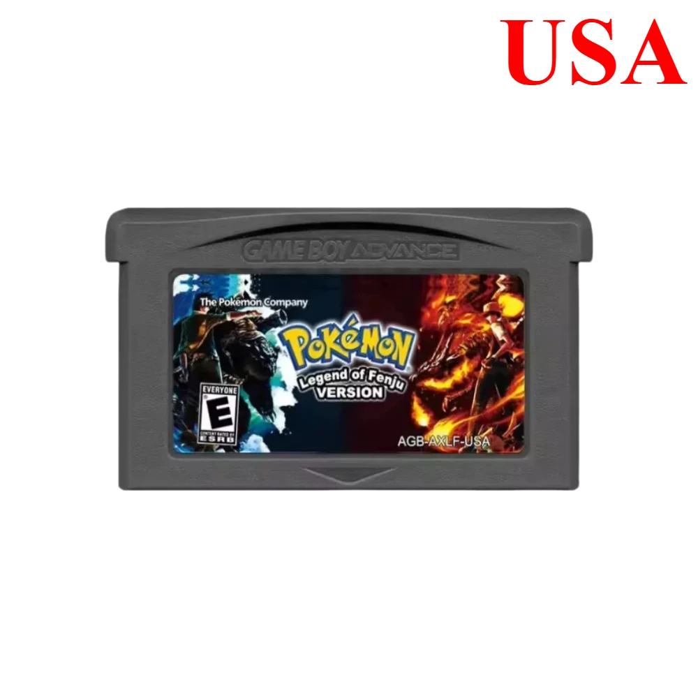 22 verschiedene Pokémon GBA-Spielmodule: FireRed, LeafGreen, Ruby, Sapphire, Emerald, Snakewood, Clover für Game Boy GBA / GBA SP / NDS / NDSL – Detail 13