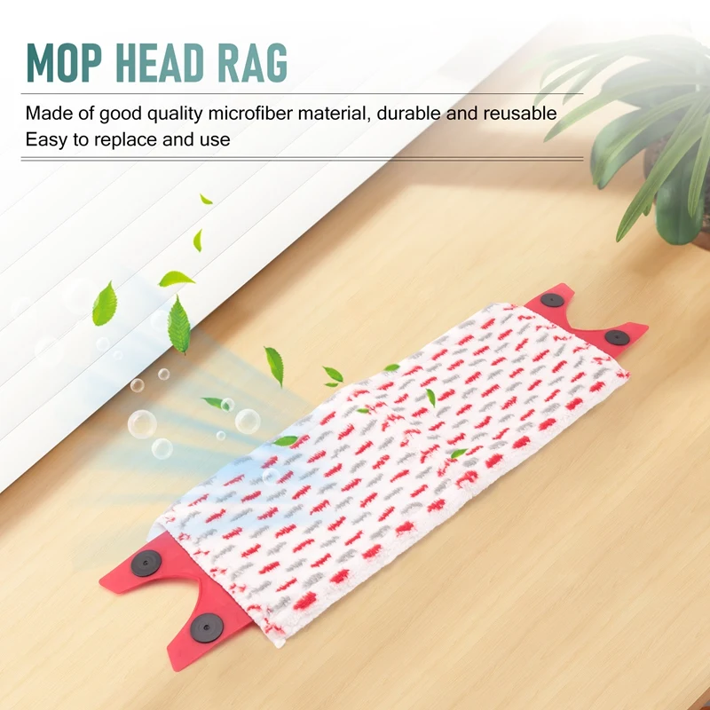 Mops Cloth Pads For Vileda Ultramax 1-2 Spray Ultramax Boxset Easy Wring Replacement Refil Mop Head Microfibre Pad 2Pcs