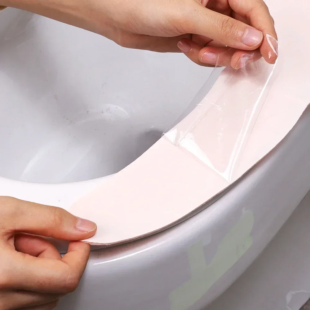 Disposable Bathroom Accessories Toilet Toilet SeatS Cover Seats Travel Stickers Portable Cushion Paper Maternal Non-woven Fabric