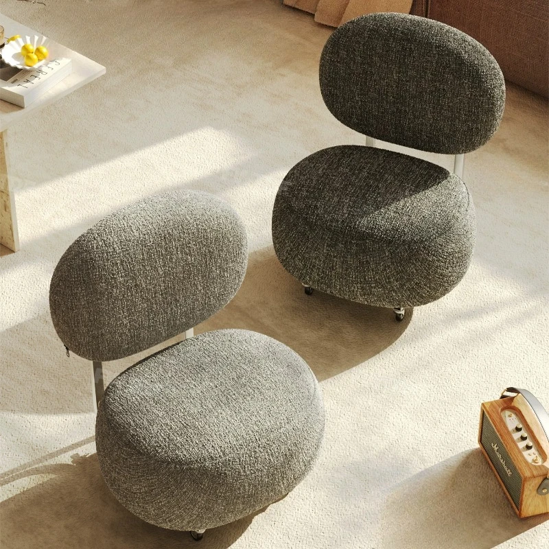 Entry Wheel Shoes Changing Stool Dressing Modern Small Metal Shoes Changing Stool Cute Chair Puffs Asiento Furniture Living Room