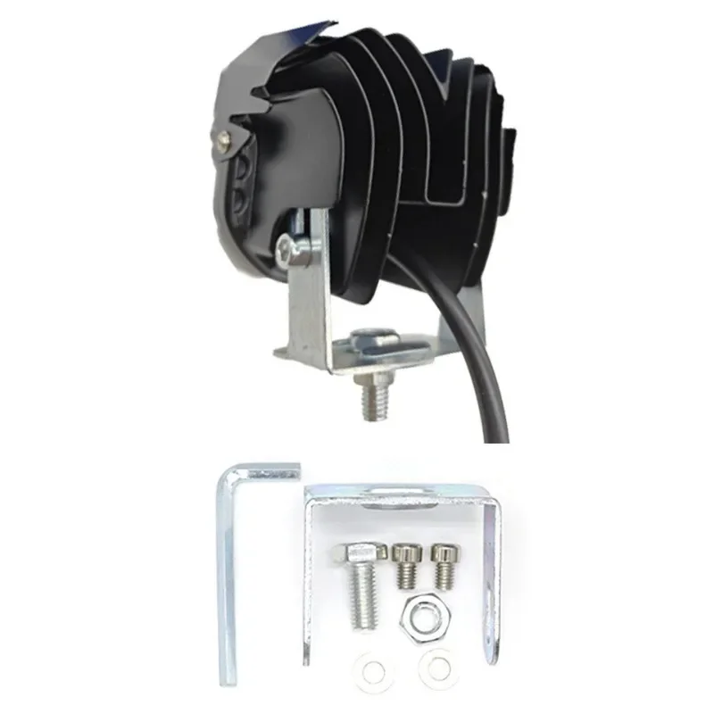 Faro LED para motocicleta, 6000K, punto de doble Color, Combo de inundación IP68, resistente al agua, 4000LM, ajuste Universal, lámpara antiniebla de conducción para ATV todoterreno