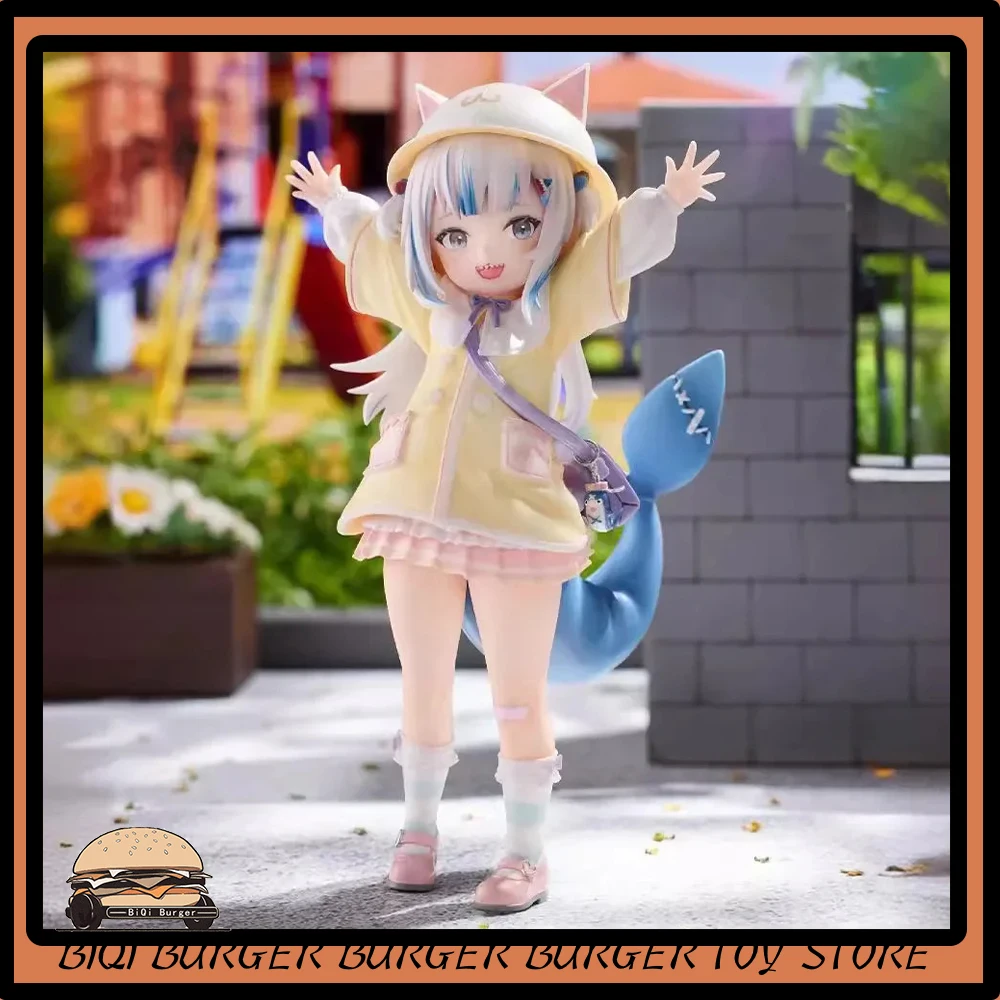 

15cm Hololive Gawr Gura Anime Figure Kindergarten Hololive Gawr Gura Action Figure Cute Figurine Collectible Model Toys Kid Gift