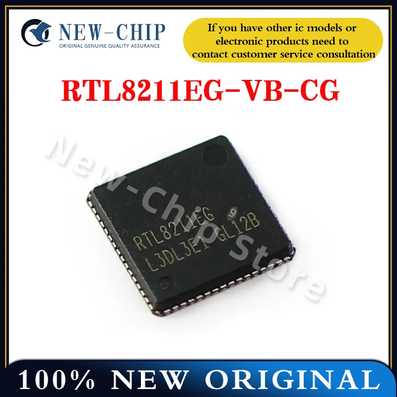 1PCS-20PCS/LOT RTL8211EG-VB-CG RTL8211EG QFN64 New original