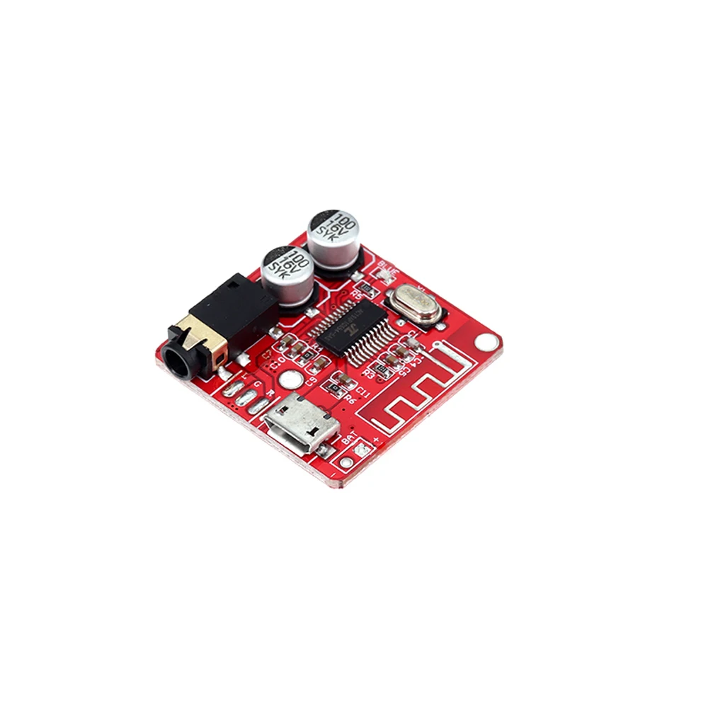 DIY Bluetooth-compatible Audio Receiver Board 4.1 5.0 MP3 Lossless Decoder Board Wireless Stereo Music Module 3.7-5V