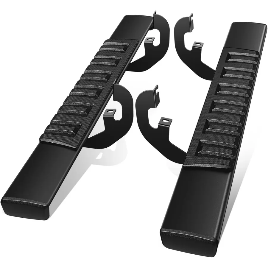 

Подносы, совместимые с Chevy Silverado GMC Sierra 1500 2500HD 3500HD 2019-2026 с обычной кабиной, алюминиевые боковые ступеньки Ner