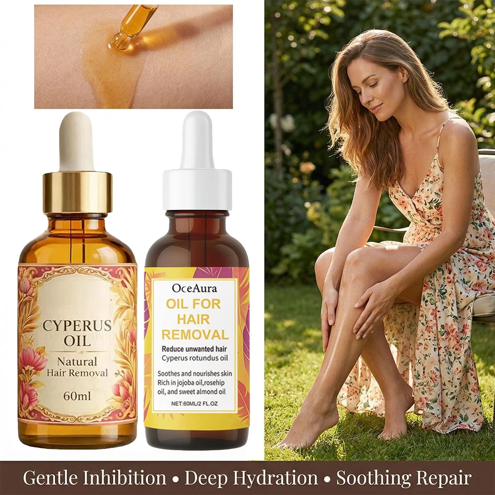Natural Cyperus Rotundus Oil For Hair Removal Deep Hydration Soft Smooth Skin Care Gentle Care For Smooth And Soft Skin 2026 New