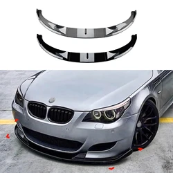 Front Spoiler Bumper Lip Lower Blade Splitter For BMW 5 Series E60 E61 M5 2005-2010