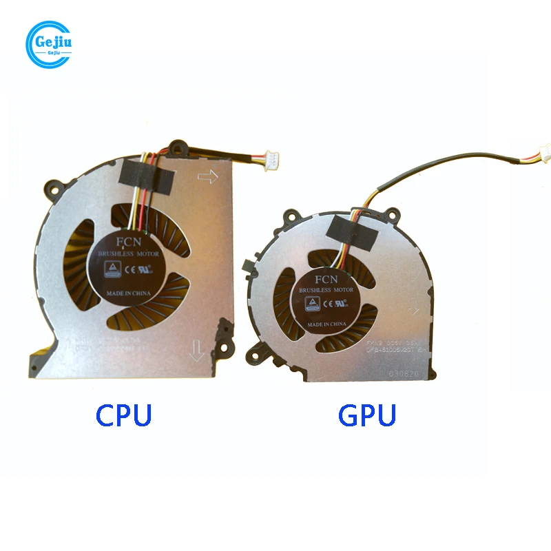 

New Original Laptop CPU GPU Cooling Fan For Hasee K670D-G4D5 T5 G4A5 K670E-G6D3 CNB5S03