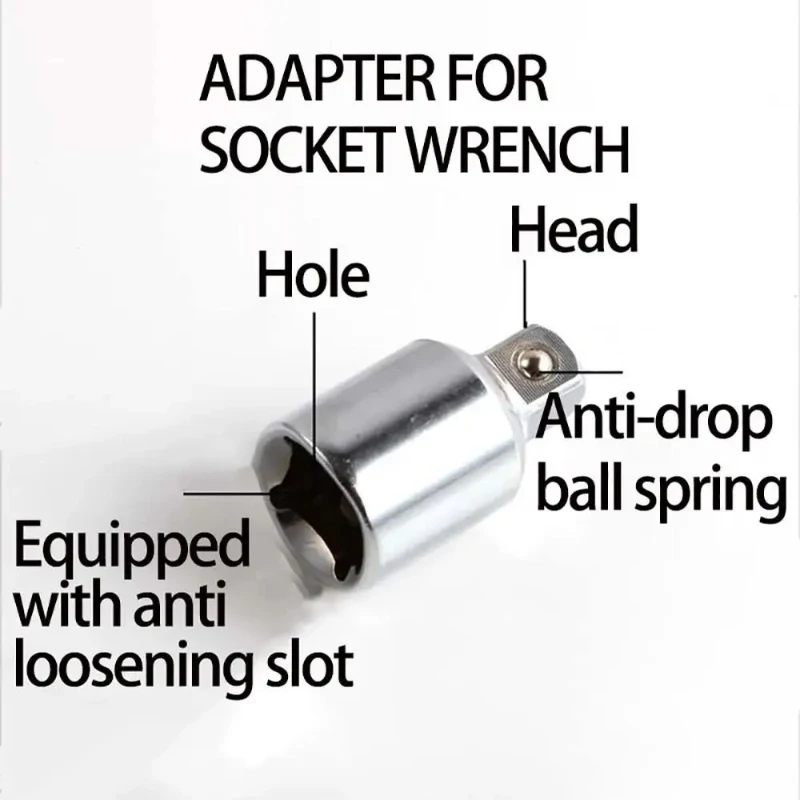 1Pcs Socket Adapter Set 1/4