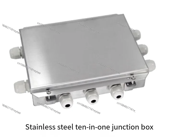 

Load Cell Junction Box Meter For Bucket Crane Sum Of Weight Total Force Stainless Steel Material Ip68 JBX-4/6/8