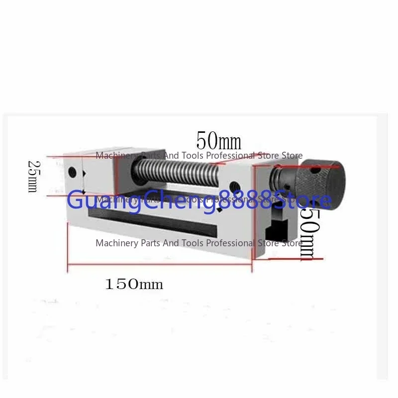 New Grinder Manual Pliers Screw Type Tool Maker QGG50 2\'\' Flat Vise Opening 65mm New Mill Tool Grinder 1PC