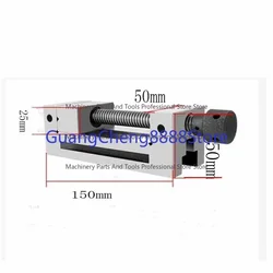 New Grinder Manual Pliers Screw Type Tool Maker QGG50 2'' Flat Vise Opening 65mm New Mill Tool Grinder 1PC